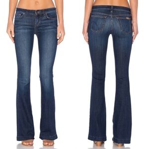 Joe's Jeans Flare Wide Leg Jeans Sophia Icon Denim Blue Bell Bottoms Size 24